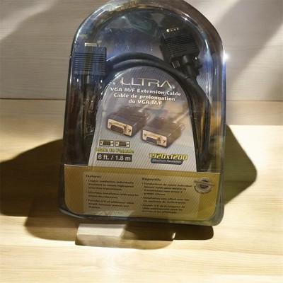 Ultra VGA M/F Extension Cable Max Resolution 1920x1200