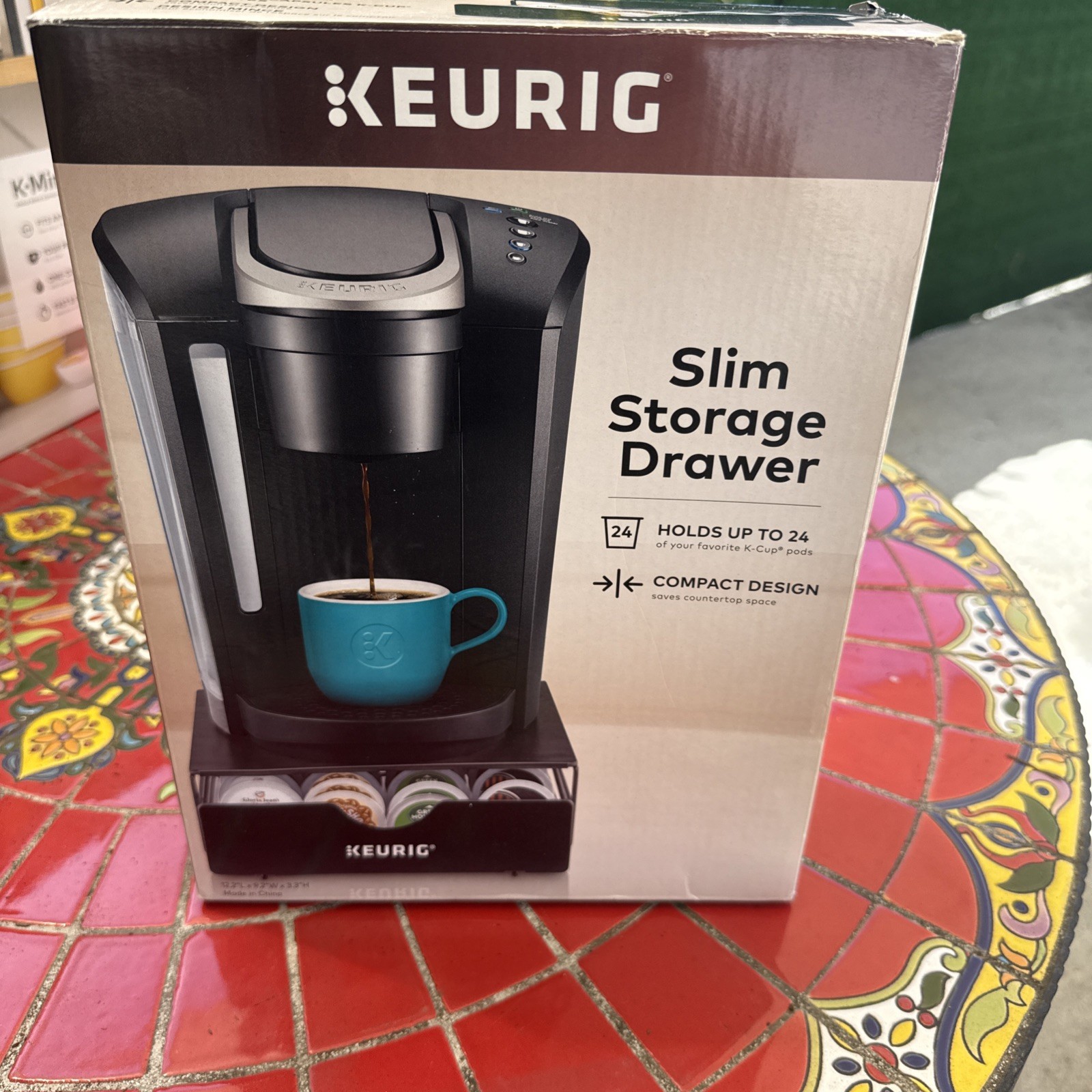 Keurig Slim Non-Rolling Storage Drawer Coffee Pod Storage Ho