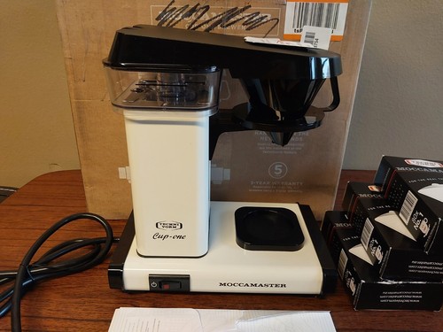 Technivorm Moccamaster Cup-One Caffettiera Brewer 69211 Bianco sporco E FILTRI - Foto 2 di 10