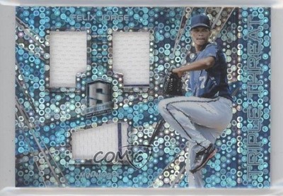 2018 Panini Chronicles Neon Blue Prizm 64/99 Felix Jorge #TTM-FJ Rookie RC 0b2