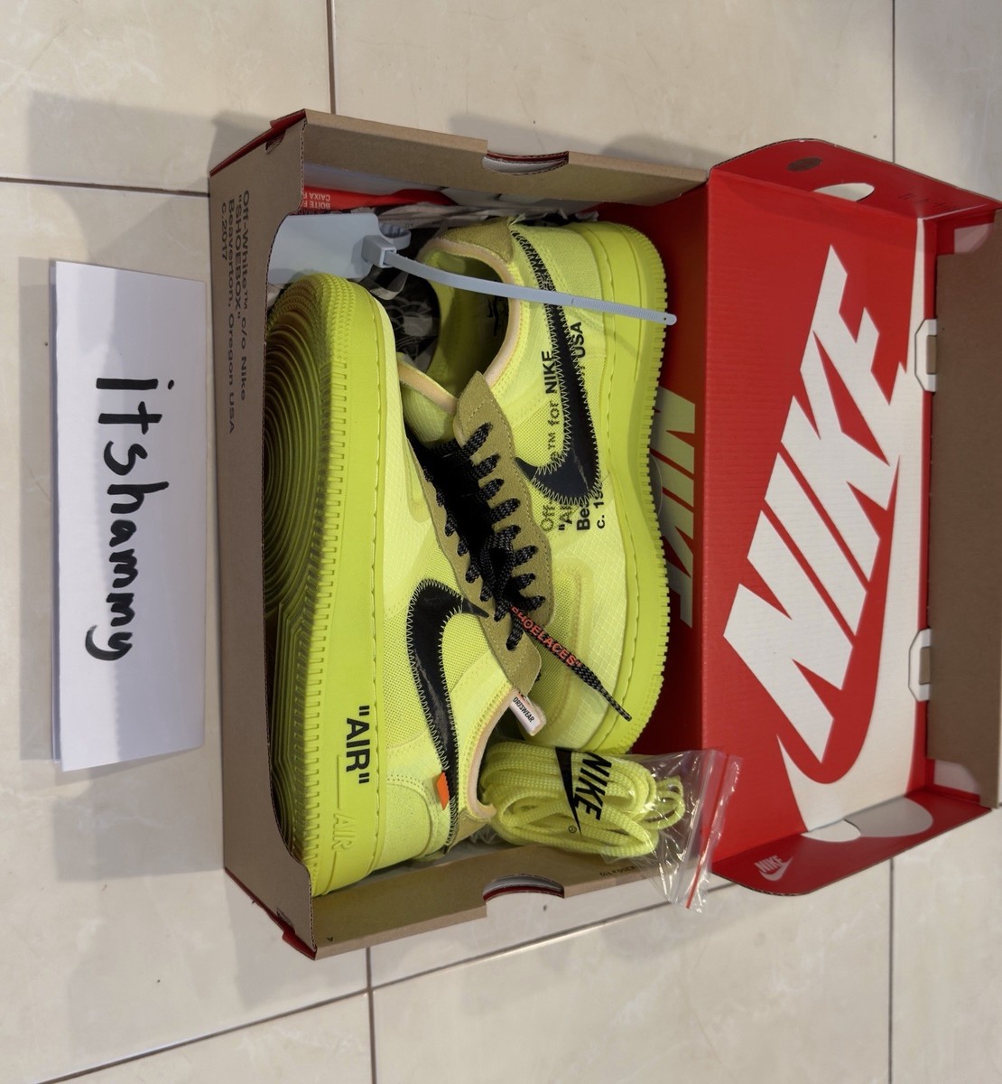 Size 7 - Off-White x Nike Air Force 1 Low Volt 191888845187| eBay