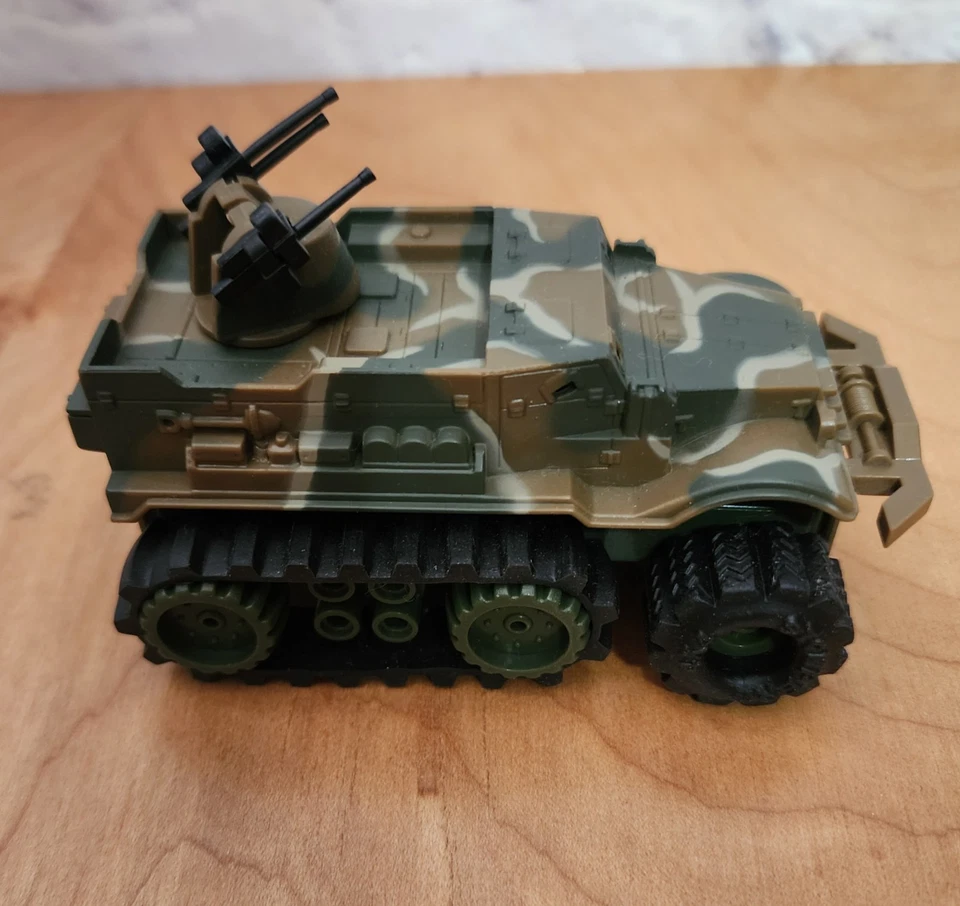 Juego de puente Schaper Stomper Mobile Force Convoy años 80 con 3 vehículos no operativos Foto 4 de 4