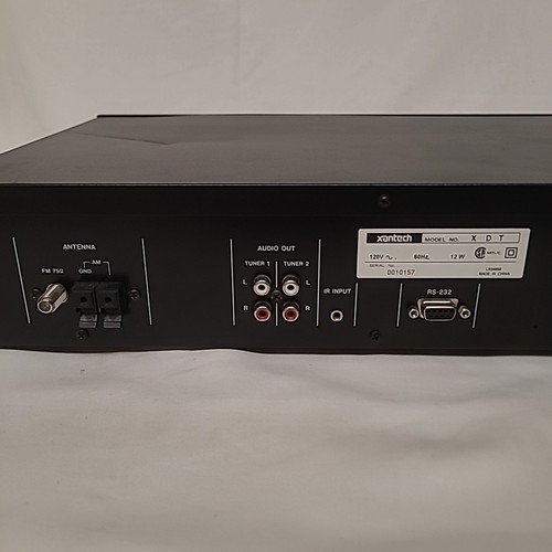 Xantech XDT Digital AM/FM Dual Stereo Tuner Tested And Working - Picture 4 of 4