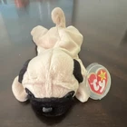 Ty Beanie Babies Original Pugsly the Pug Plush 1996 Vintage Retired Ages 3+