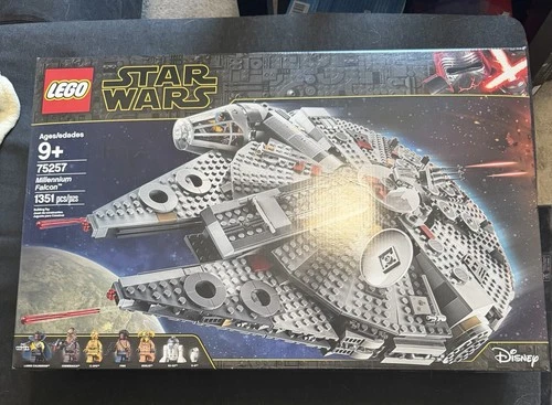 LEGO Star Wars Millennium Falcon 75257 Complete Set 1351 Pieces Rise of Skywalk…
