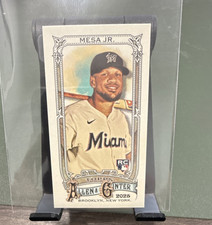 Topps Allen & Ginter 2025 Victor Mesa Jr. Miami Marlins #300 Short Print RC