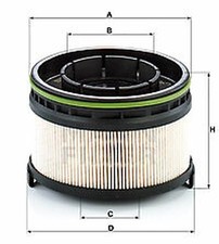 MANN-FILTER PU 11 001 Z Kit Kraftstofffilter Für MERCEDES-BENZ