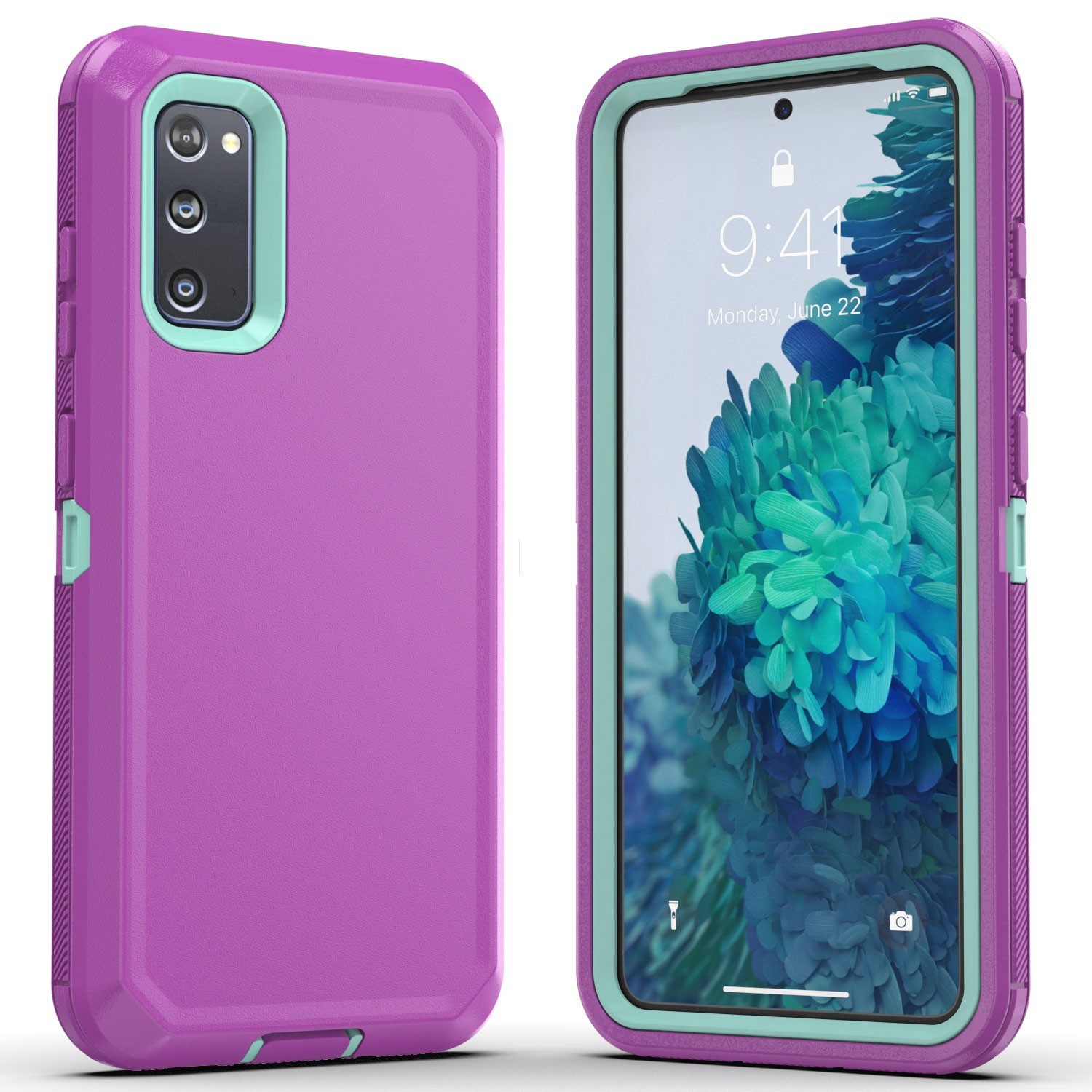 Purple | Teal