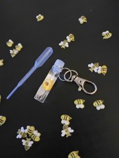 Mini Bee Rescue / Bee Revival Kit Key Fob with Pipette, in gift bag
