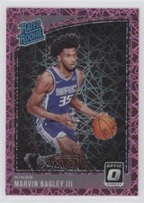 2018 Donruss Optic Rated Rookie Pink Velocity Prizm 14/79 Marvin Bagley III 2d9