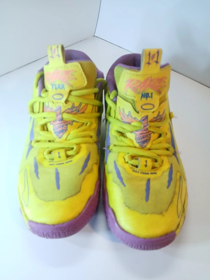 Puma X LaMelo Ball MB.03 Spark Kids-1 Sneakers 379898-01 Sport Basketball Shoes  - Image 2 of 4