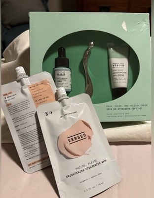 Versed Skin De-Stressing Set + 2 Photos Please Masks Bundle