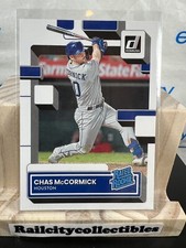 2022 Donruss Baseball Base Rated Rookies #70 Chas McCormick - Houston Astros