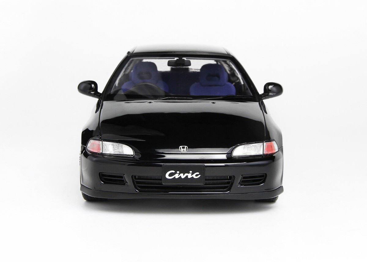 LCD Models 1:18 HONDA CIVIC SIR II (EG6) BLACK WITH OPENINGS