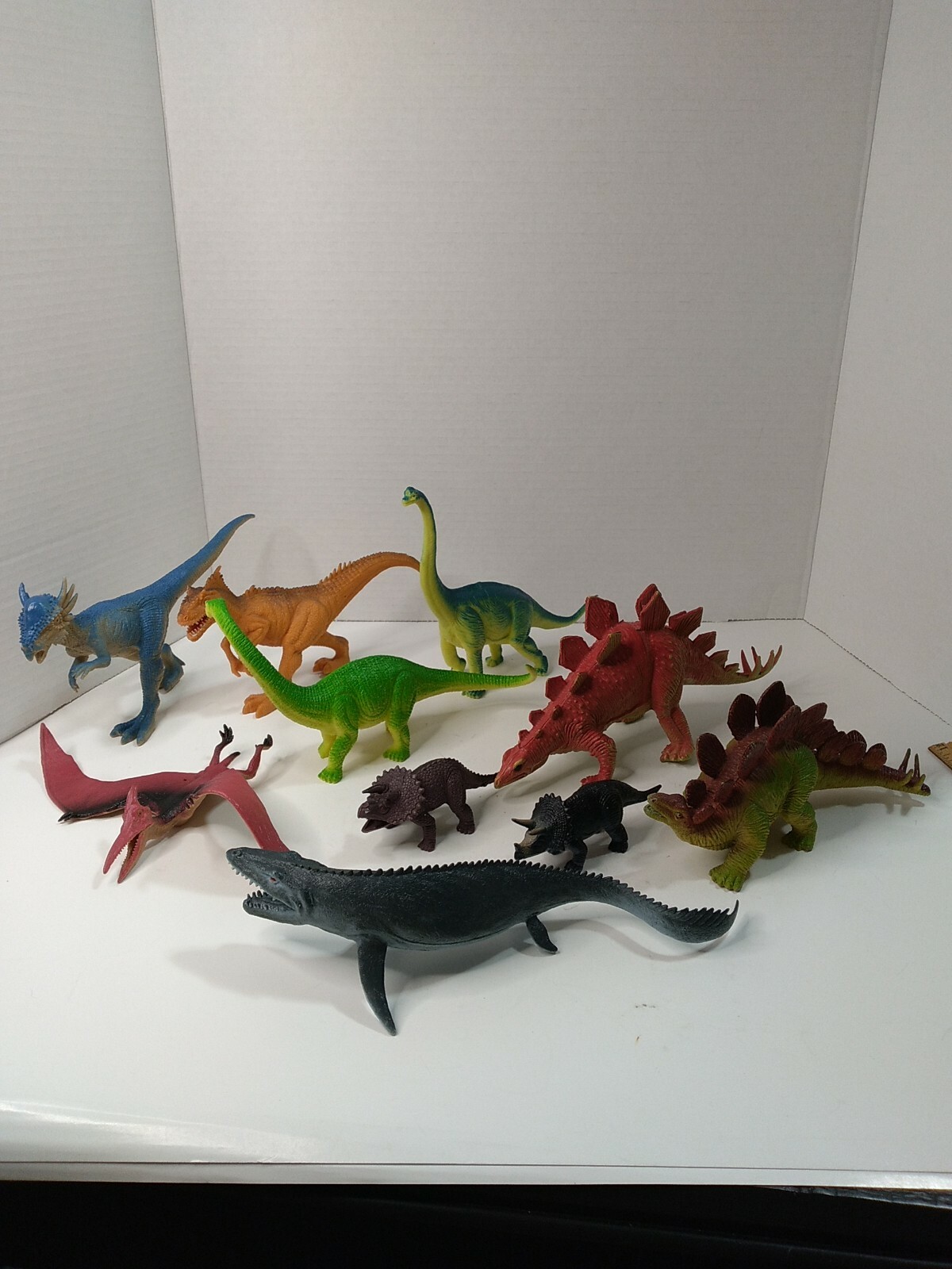 Boley Dinosaur Figures Lot Of 6 Detailed Jurassic Toys Tyrannosaurus