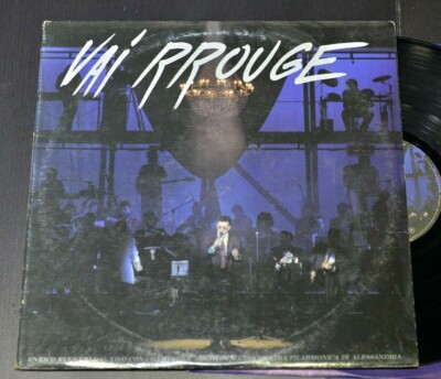 ENRICO RUGGERI - VA RROUGE - LP ITA 1.Druck 1987 GATEFOLD VINYL EX+