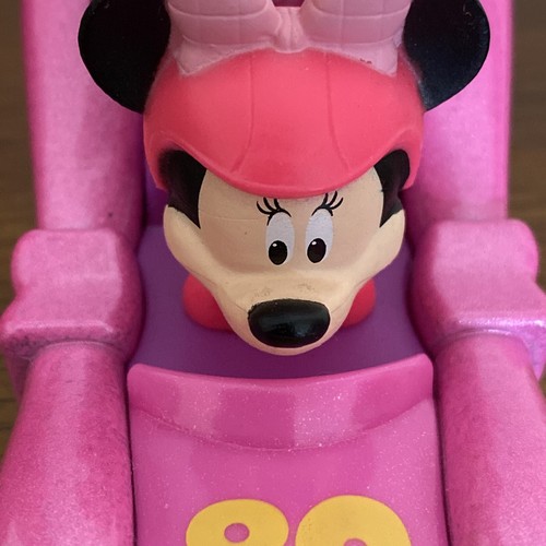Disney Jr Mickey & The Roadster Racers Diecast MINNIE'S PINK THUNDER Car - Picture 5 of 12