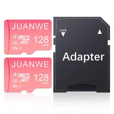 128GB Micro SD Card micro SDXC Memory Card Class 10 U3 A1 V30 with Adapter