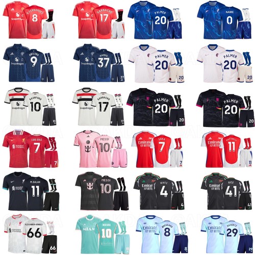FootballKits 24/25 Kids Boys Girls Mens 202425 Soccer Sports Training