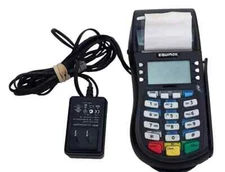 NEW - Hypercom Optimum T4220 Credit Card Terminal  with AC & Phone Cord EQUINOX