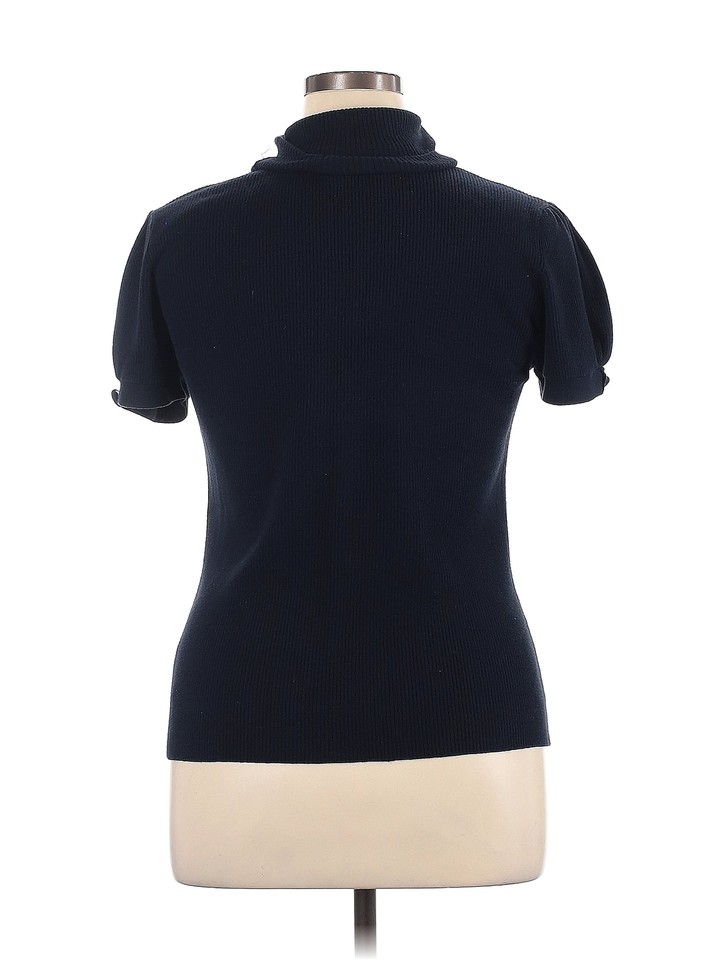 Apt. 9 Women Blue Short Sleeve Top XL eBay