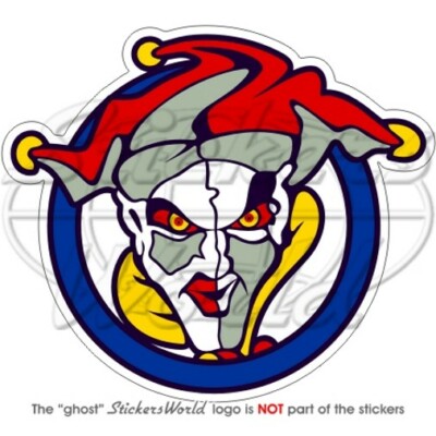 JOKER Evil Jester, Jolly Clown, 100mm Vinyl Aufkleber