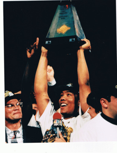 Charlie Hough Vintage Florida Marlins 1993 Photo Team Logo