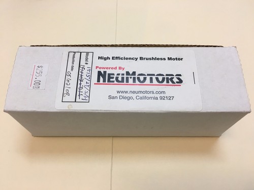 NeuMotors 1515/2Y/S/H, High Efficiency Brushless Motor - Picture 4 of 4