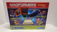 New Magformers Designer 62 Piece Magnetic Set -B05