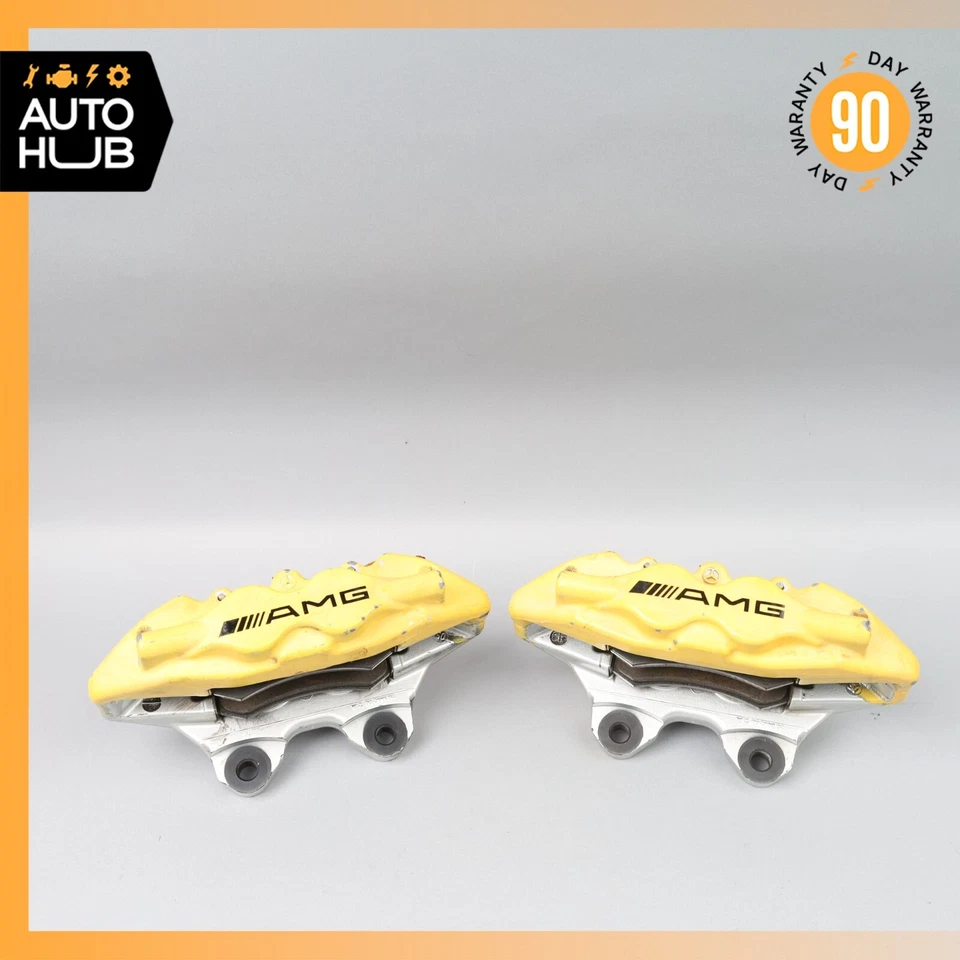 Juego de pinzas de freno traseras izquierda y derecha Mercedes W211 E55 CLS55 AMG fabricante de equipos originales Foto 2 de 4
