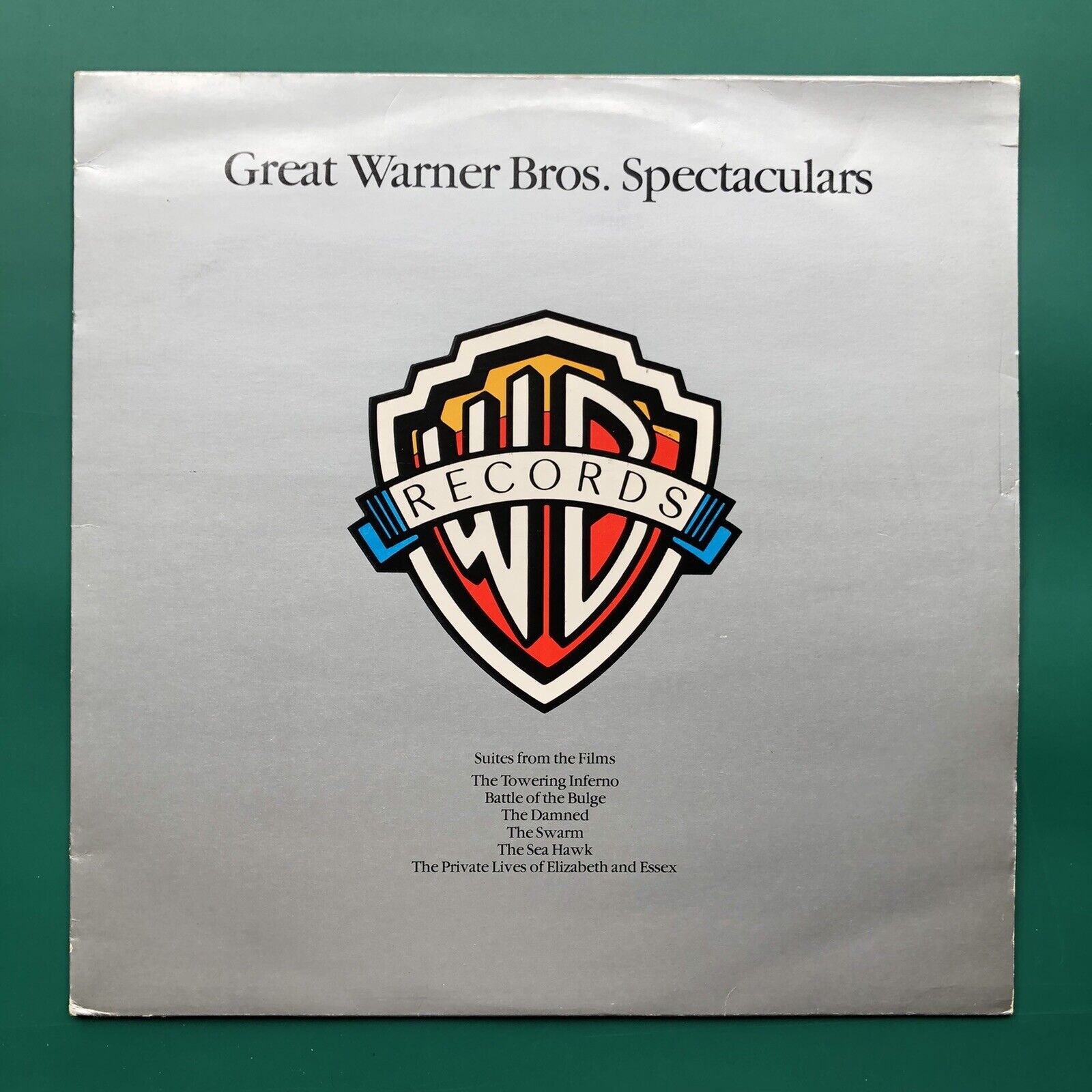 GREAT WARNER BROS SPECTACULARS Film Soundtracks LP Towering Inferno Damned Swarm