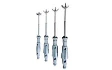 Star Wars Kenner 1978 X-Wing Parts - Wing Cannons (Set of 4) 3D Printed Gray