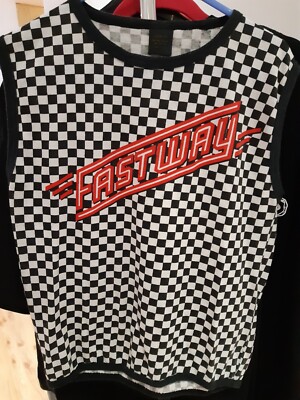 Fastway Vintage very rare Original T Shirt -Fast Eddie Clarke 
