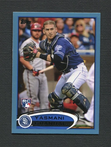 2012 Topps Update Wal-Mart Blue Border #US104 Yasmani Grandal RC