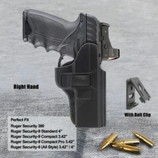 Security 9 Holster For Ruger Security 380 Security-9 Compact Pro Standard OWB