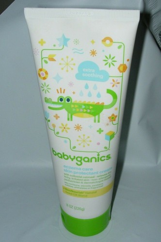 new sealed BABYGANICS ECZEMA CARE SKIN PROTECTANT CREAM 8 OZ Expires 5/2020 - 第 1/3 張圖片
