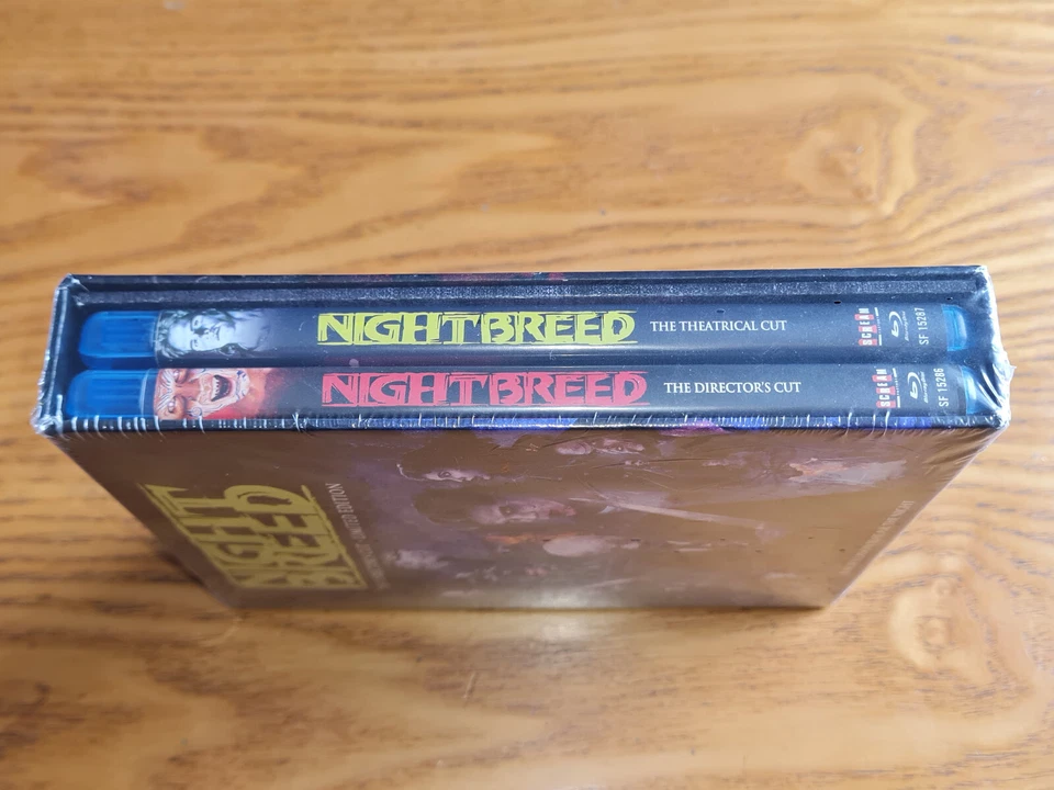 NIGHTBREED new 3disc Blu-ray Limited Ed. rare OOP US import Shout/Scream Factory - Image 4 of 4