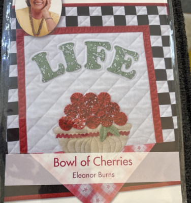 Rare Quilt in a Day BOWL OF CHERRIES Quilt 2020 Pattern only