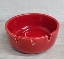 Ashtray Vintage MCM Cal Original USA Coffee Table Ash tray Red 774