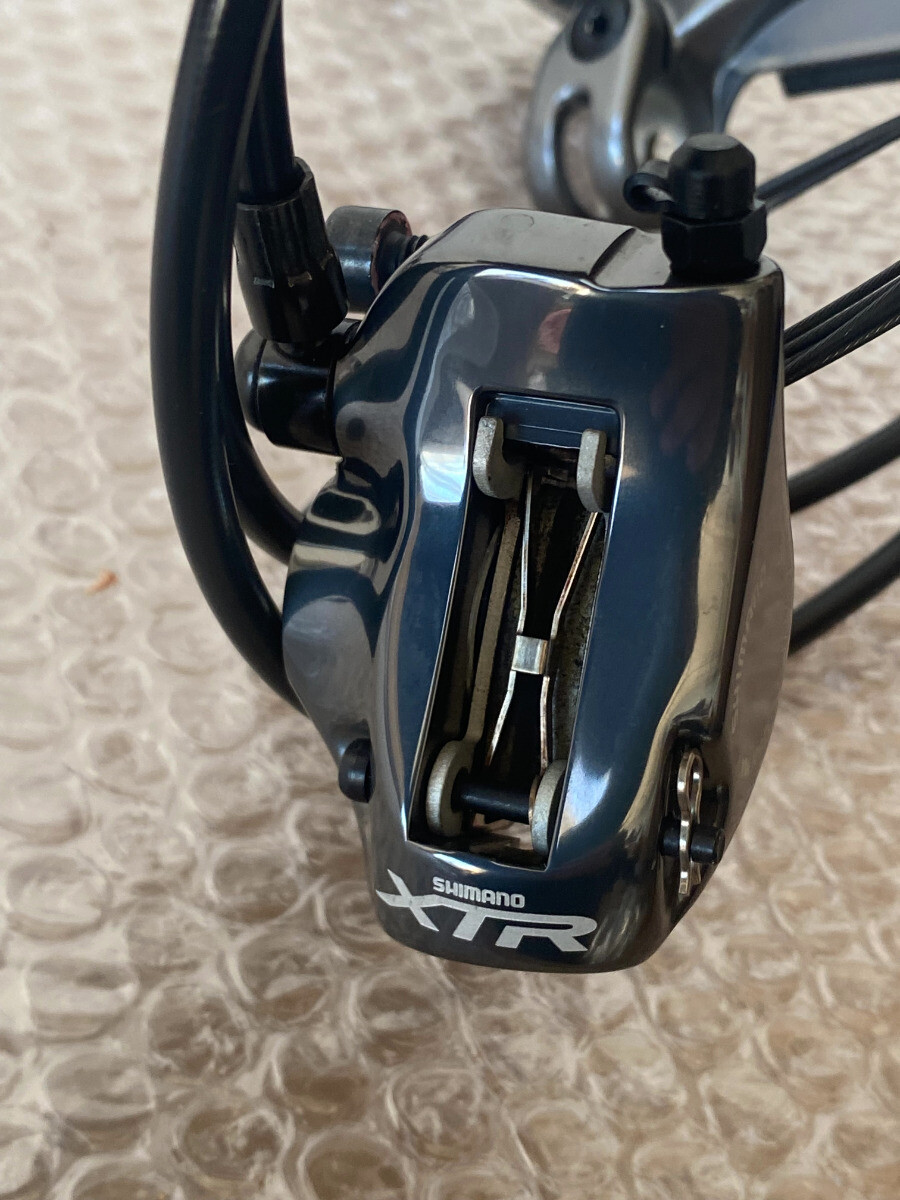 Shimano XTR Hydraulic Disc Brake Set STM966 BRM965R BRM965F Rotors