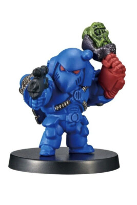 Crimson Fists Space Marine in MKVII Power Armour Chibi Series 2 | eBay