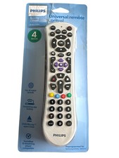 Philips 4 Device Universal Remote Control Pearl White - New In Packaging