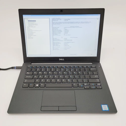 Dell Latitude 7290 Core i5-8250U 1.7GHz 8GB RAM No HDD 13"- ***Boot to Bios