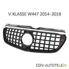 KÜHLERGRILL PANAMERICANA PASSEND FÜR MERCEDES V KLASSE W447 14-19 GLANZ SCHWARZ