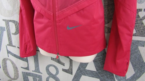 New Nike Storm-Fit ADV Women L Red Nylon Jacket Down Filled Wind/Waterproof $300 - Picture 7 of 14