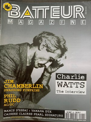 Schlagzeuger Magazin Nr.92, Charlie Watts, Phil Rudd von AC/DC, Jim Chamberlin