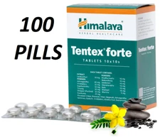 10 X 10 Himalaya TENTEX FORTE 100 Tablets For MEN | FREE SHIPPING