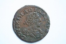 Double Tournois Louis XIII axe Rhône-Loire 1638 sans différent