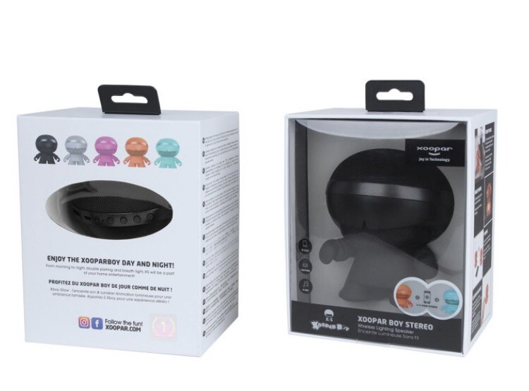 Enceinte Bluetooth Xoopar Boy Stereo son 360 et appairage double