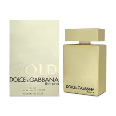 Dolce & Gabbana The One Gold 100ml Eau De Parfum Intensiver Herrenduft für Ihn